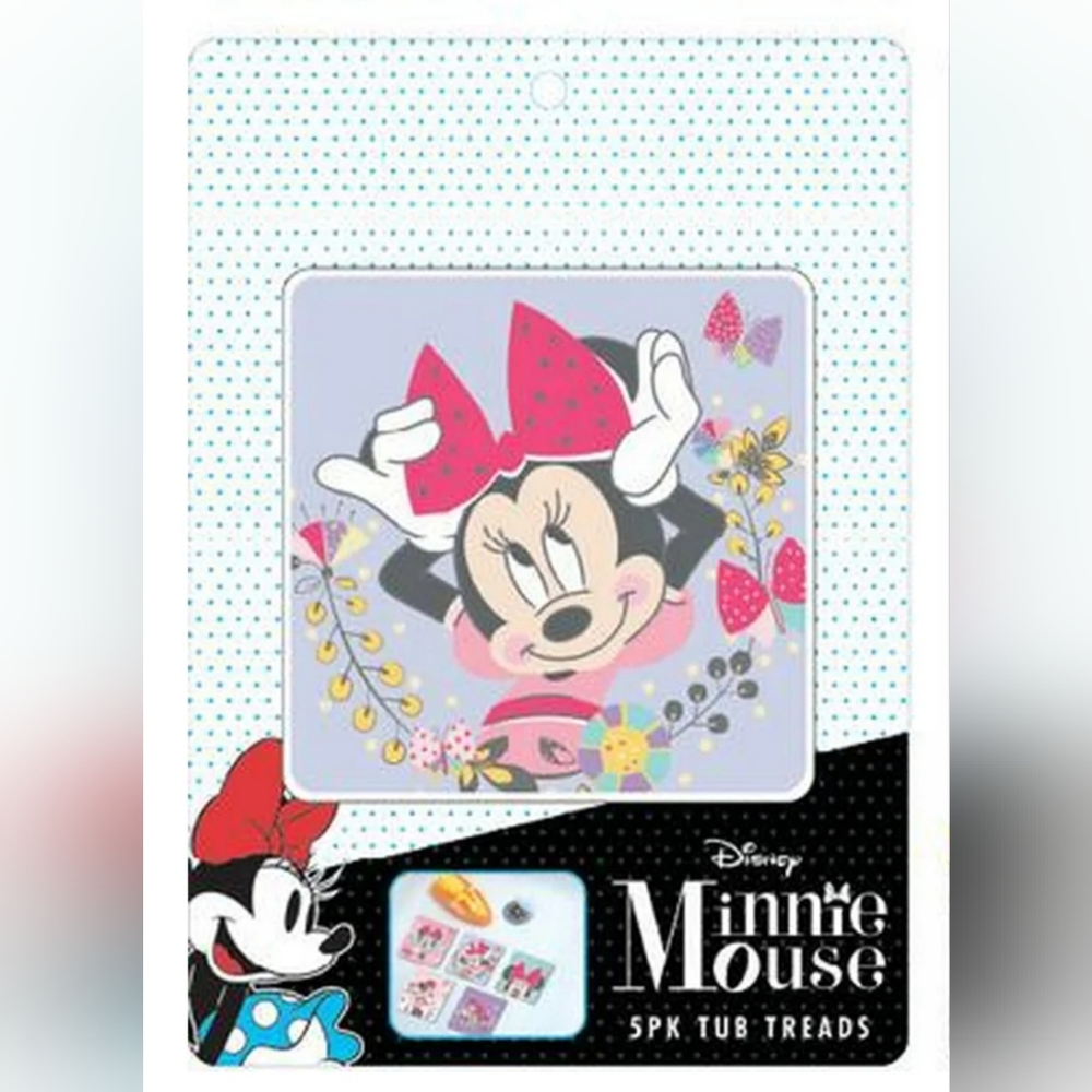 Disney Minnie Mouse 5-Pack Tub Treads